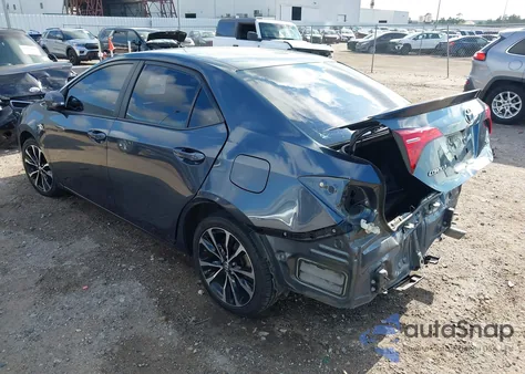 2019 Toyota Corolla Se from USA, damaged, VIN 2T1BURHE9KC188091